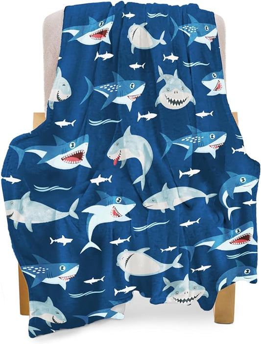 Shark Throw Blankets